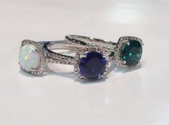 Sterling Silver Birthstone Collection