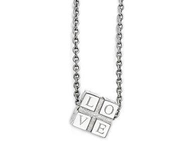 Love Box Stainless Steel Necklace