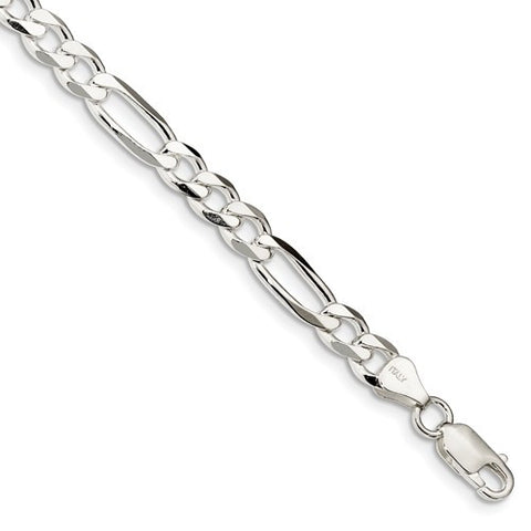 Sterling Silver Gents Figaro Chain